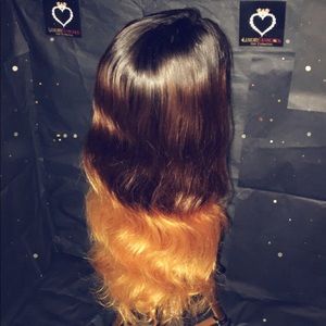 22 inch closure wig